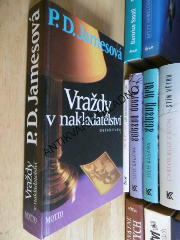 VRAŽDY V NAKLADATELSTVÍ, P.D.JAMESOVÁ,