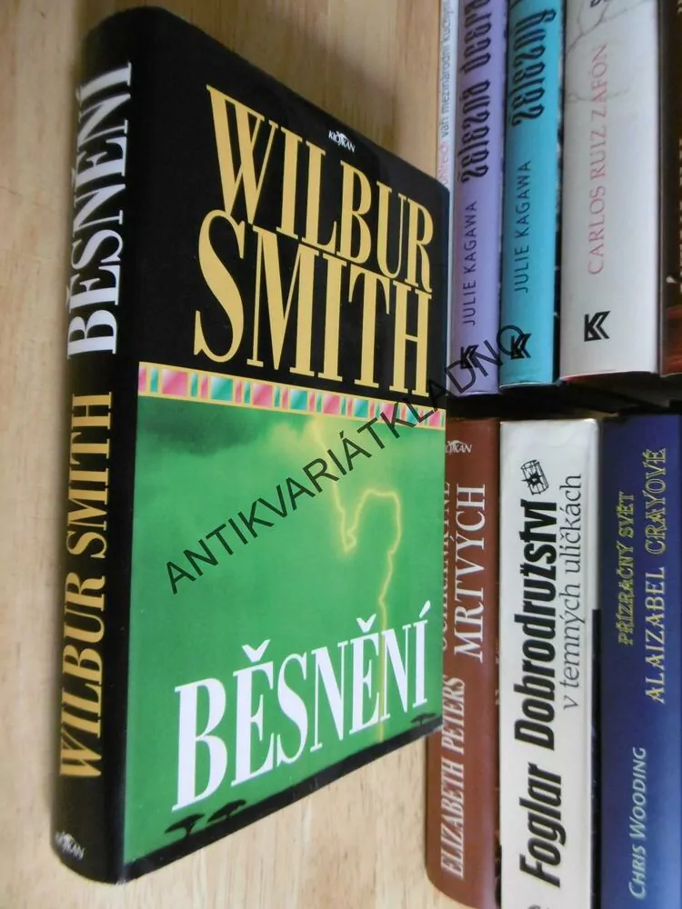 BĚSNĚNÍ, WILBUR SMITH, **an