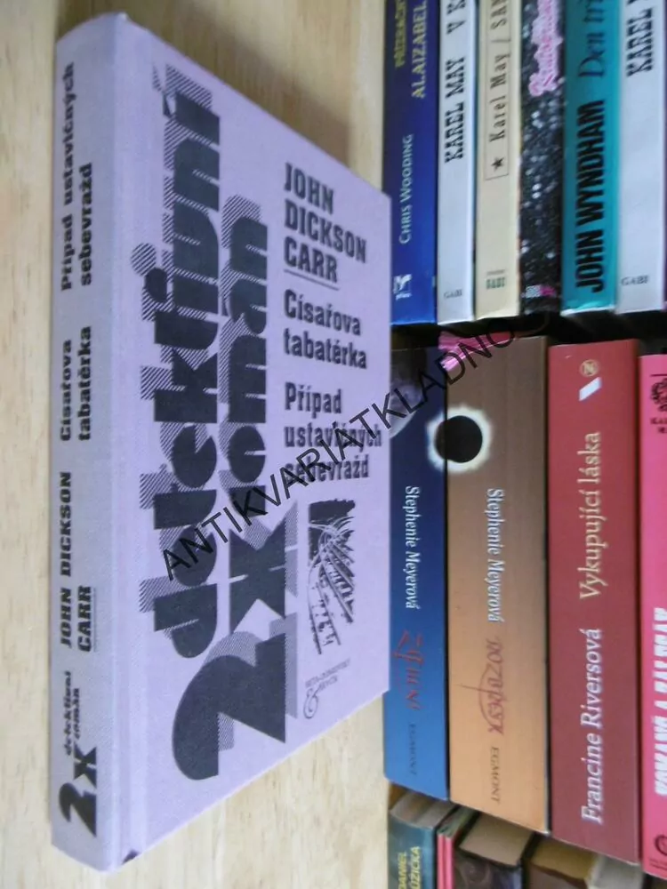 JOHN DICKSON CARR, CÍSAŘOVA TABATĚRKA, PŘÍPAD USTAVIČNÝCH SEBEVRAŽD