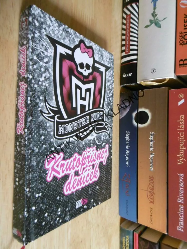 MONSTER HIGH, KRUTOPŘÍSNEJ DENÍČEK, NOVÉ, NEVYPLNĚNÉ, **an