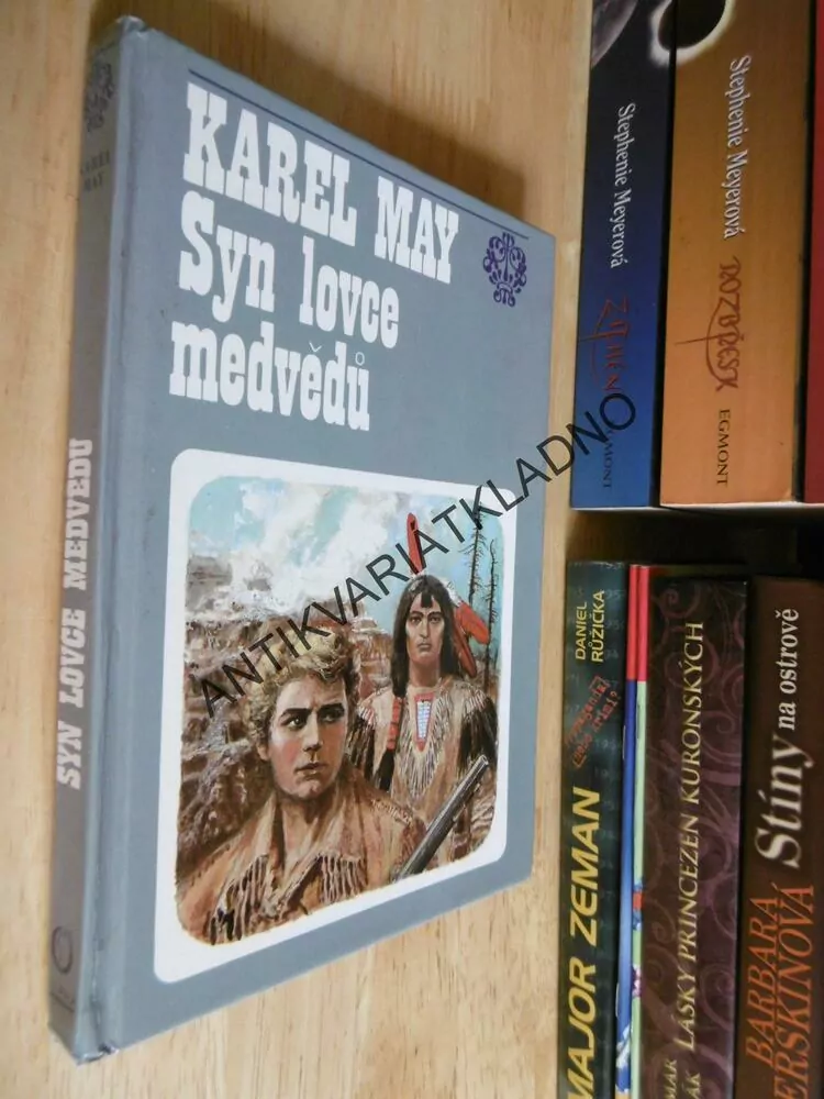 SYN LOVCE MEDVĚDŮ, KAREL MAY, GUSTAV KRUM, 1987, **an