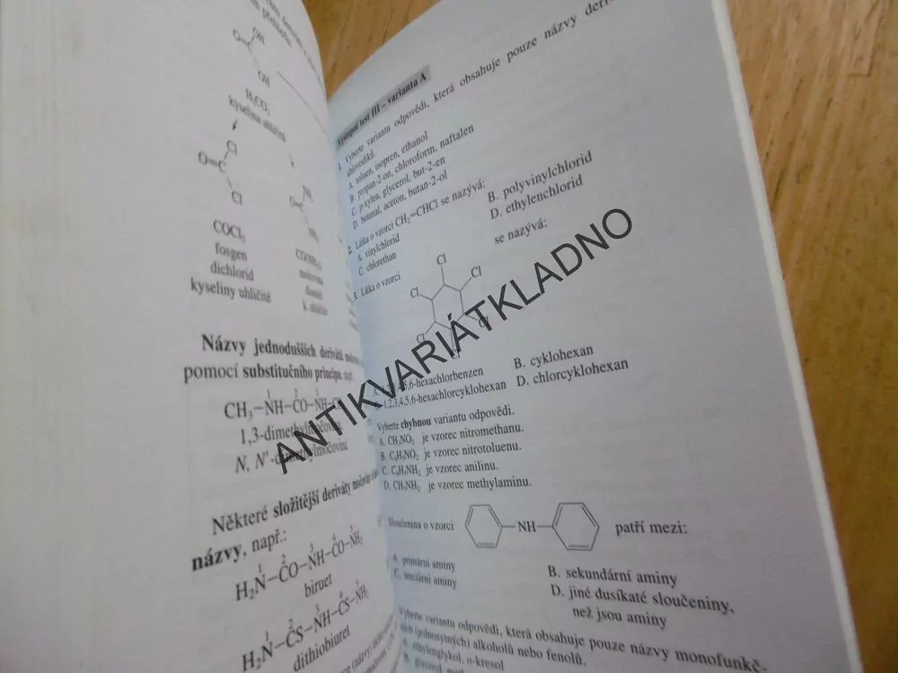PŘEHLED CHEMICKÉHO NÁZVOSLOVÍ, CHEMIE