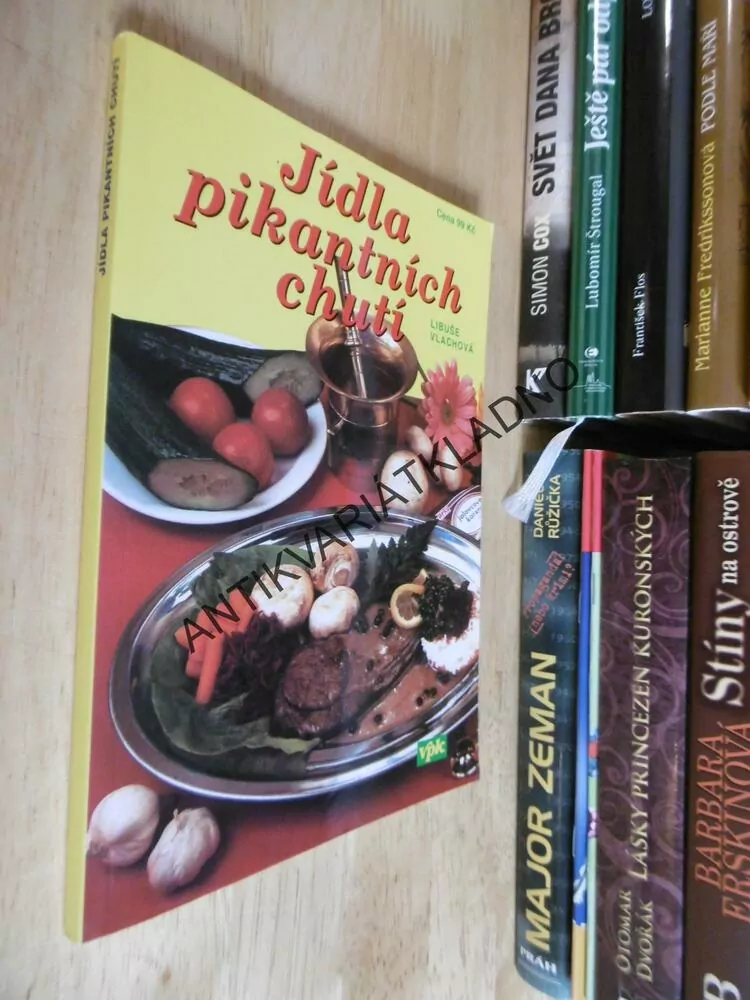 JÍDLA PIKANTNÍCH CHUTÍ, LIBUŠE VLACHOVÁ, **an