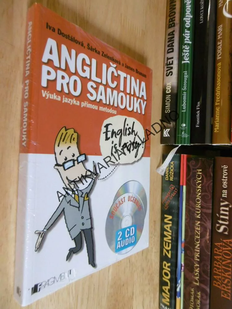 ANGLIČTINA PRO SAMOUKY, + 2 CD, VÝUKA JAZYKA PŘÍMOU METODOU