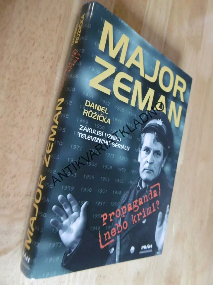 MAJOR ZEMAN, PROPAGANDA NEBO KRIMI? DANIEL RŮŽIČKA, **an