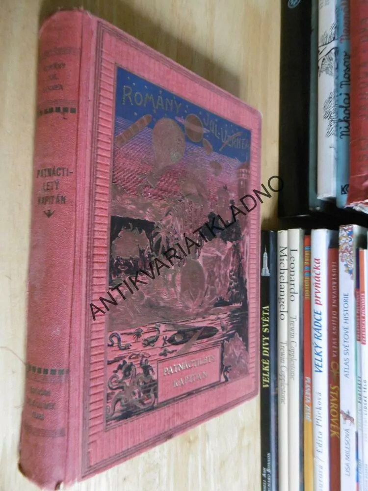 PATNÁCTILETÝ KAPITÁN, JULES VERNE, ZDENĚK BURIAN