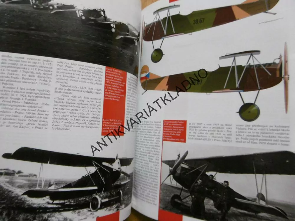 AERO 3, FOKKER D.VII, LETADLO,