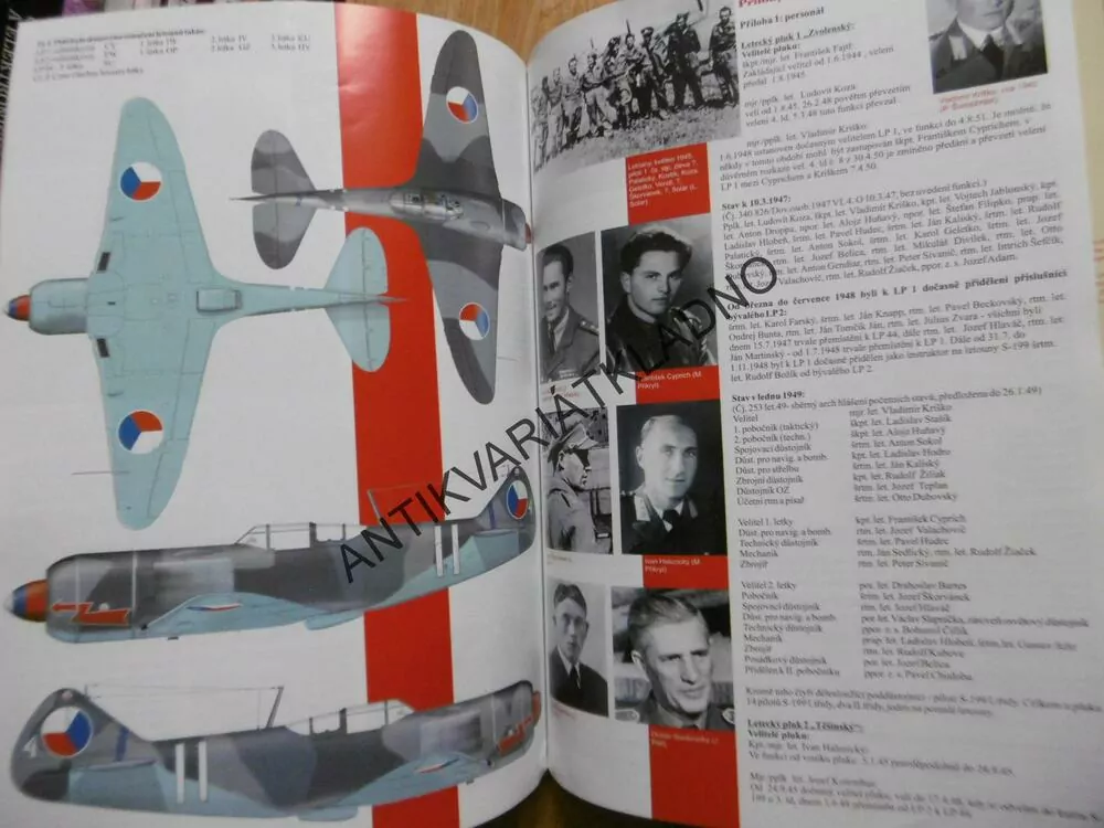 AERO 13, LAVOČKIN LA-5/LA-7 V ČESKOSLOVENSKÉM LETECTVU, LETADLO,