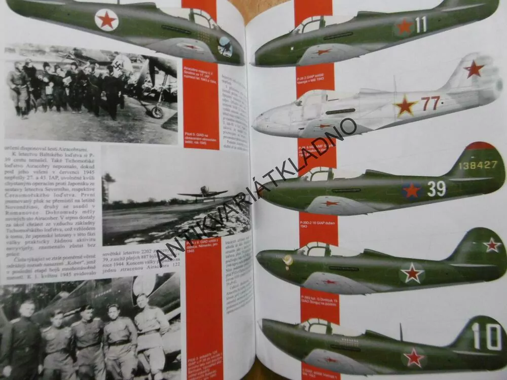 AERO 20, P-39 AIRACOBRA V SSSR, MIG-3, LETADLO,