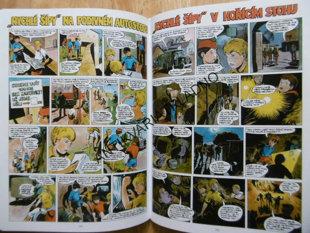 RYCHLÉ ŠÍPY, JAROSLAV FOGLAR, MARKO ČERMÁK, KOMIKS