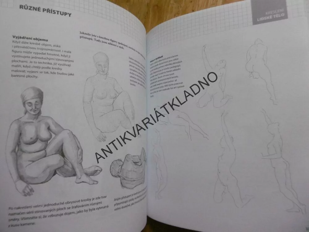 KRESLENÍ LIDSKÉ TĚLO, PRAKTICKÝ PRŮVODCE, BARRINGTON BARBER, **an