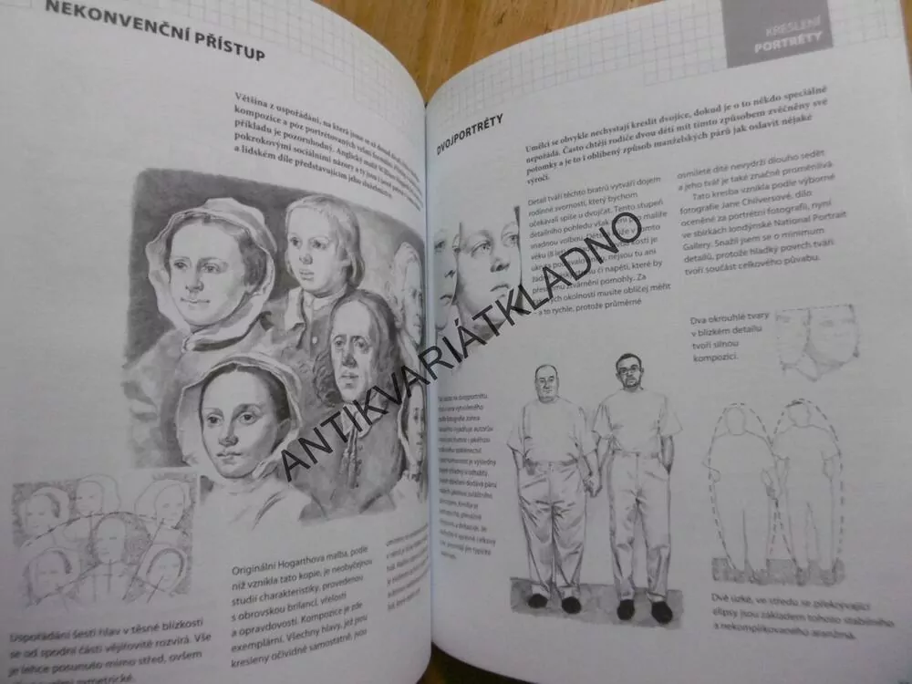 KRESLENÍ PORTRÉTY, PRAKTICKÝ PRŮVODCE, BARRINGTON BARBER, **an