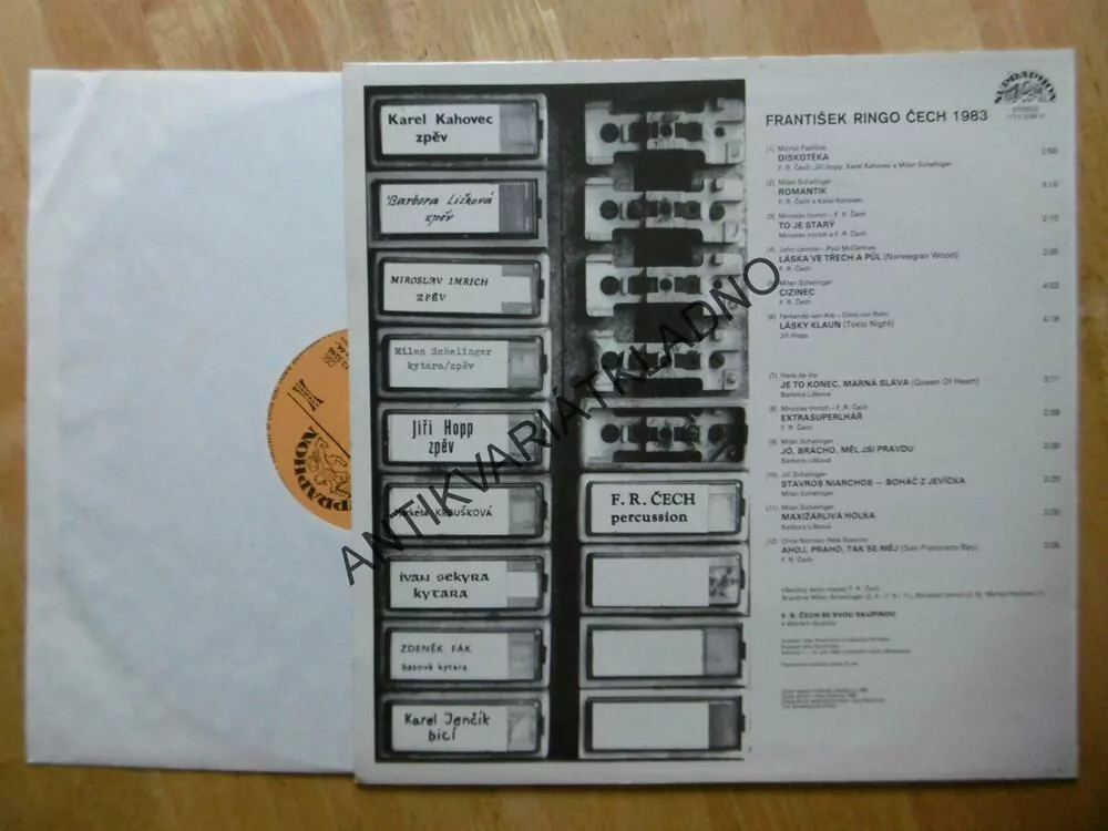 FRANTIŠEK RINGO ČECH, 1983, LP