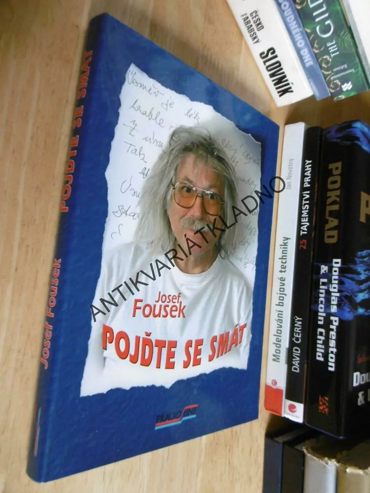 POJĎTE SE SMÁT, JOSEF FOUSEK-autogram, **an