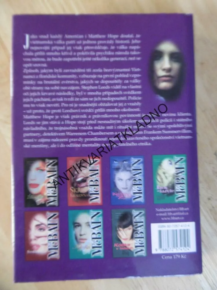 TŘI SLEPÉ MYŠKY, ED MCBAIN, **an