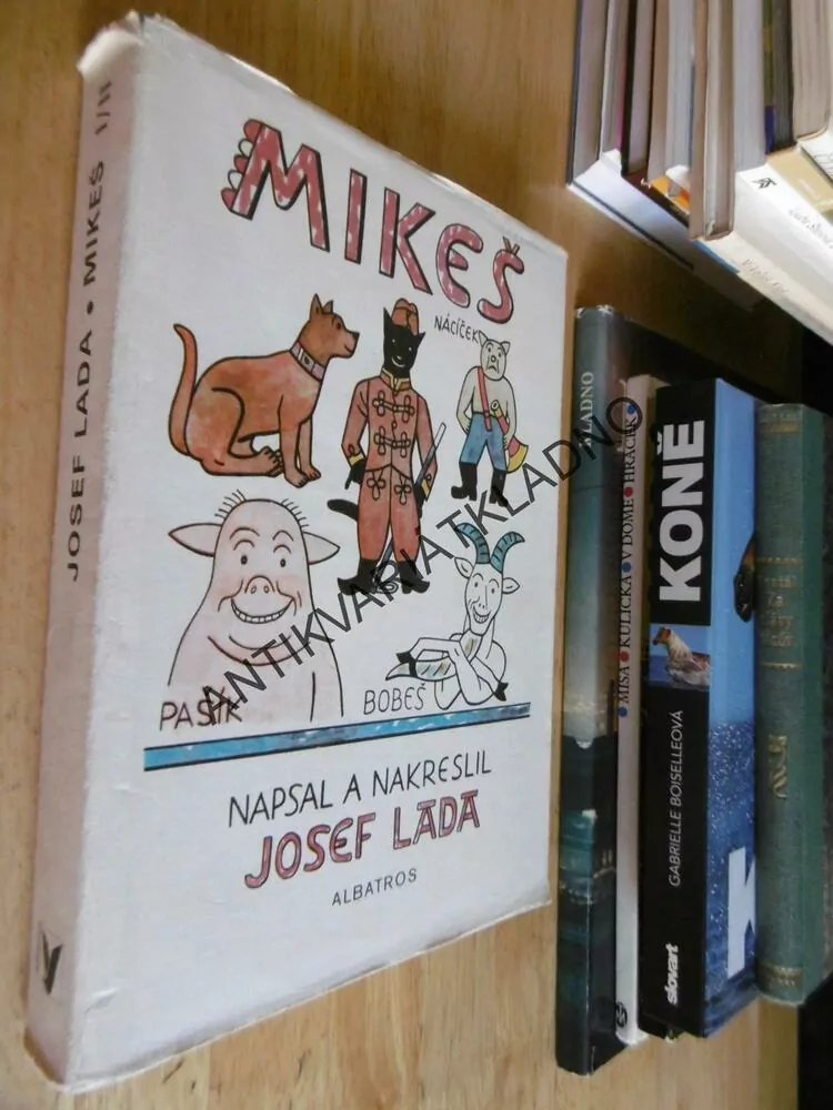 MIKEŠ, KOCOUR, JOSEF LADA, 1974, **an