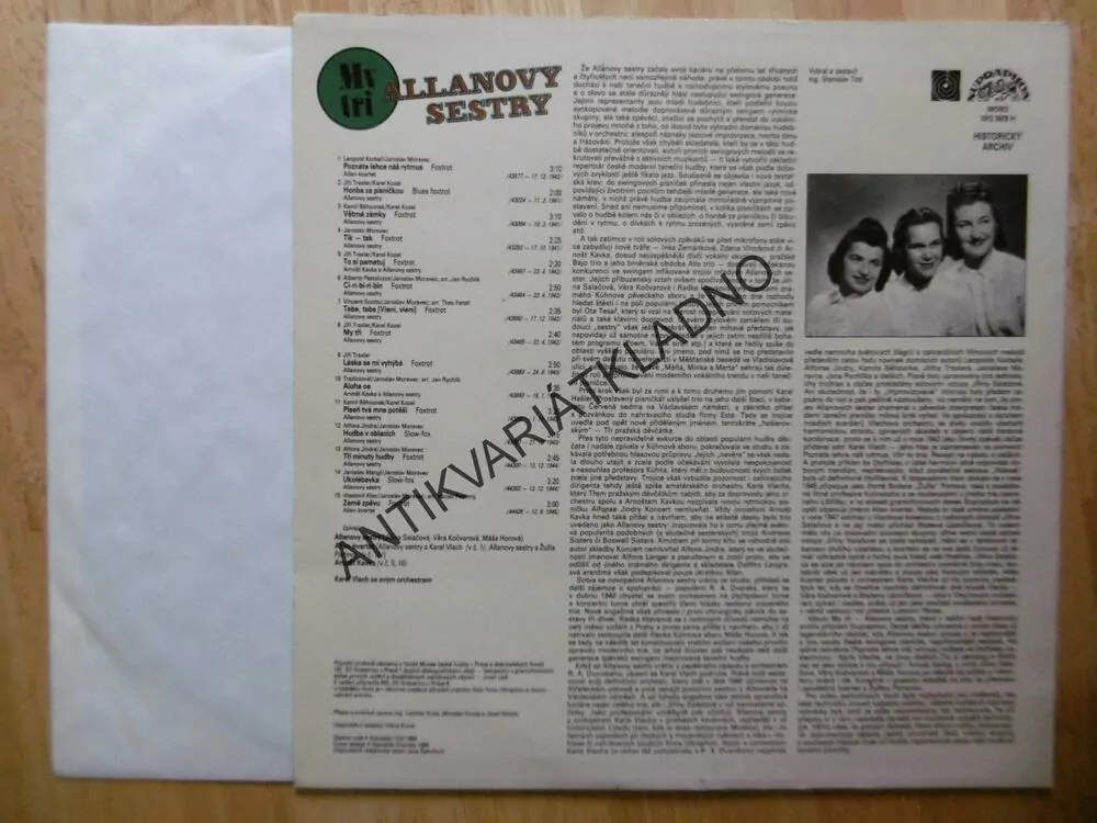MY TŘI ALLANOVY SESTRY, LP