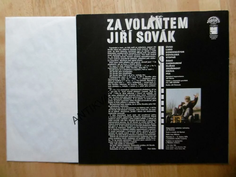ZA VOLANTEM JIŘÍ SOVÁK, 