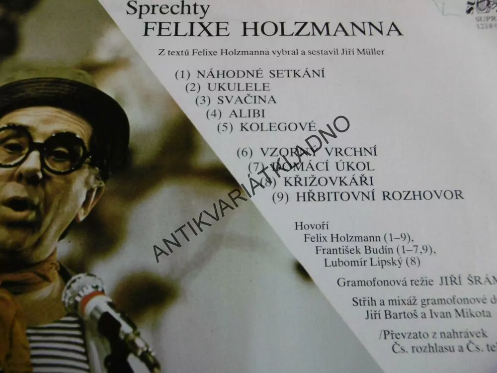 ŠPRECHTY FELIXE HOLZMANNA