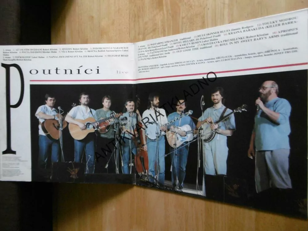 POUTNÍCI, LIVE, 2 LP