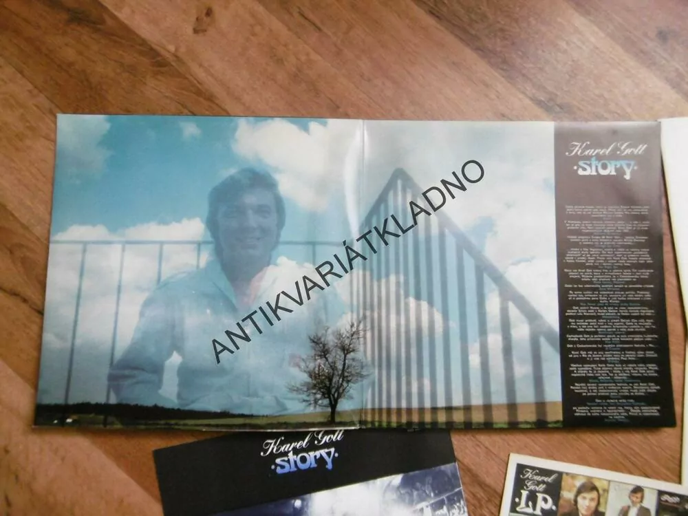 KAREL GOTT, STORY 1, + PŘÍLOHY, 2 LP, BOOK