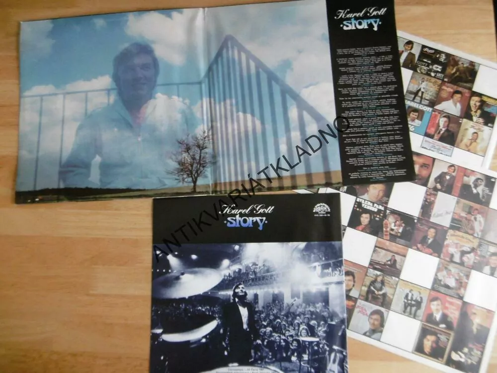 KAREL GOTT, STORY 1, + PŘÍLOHY BOOK, 2 LP, BOOK