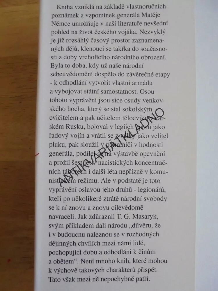 GENERÁL MATĚJ NĚMEC, NÁVRATY KE SVOBODĚ,