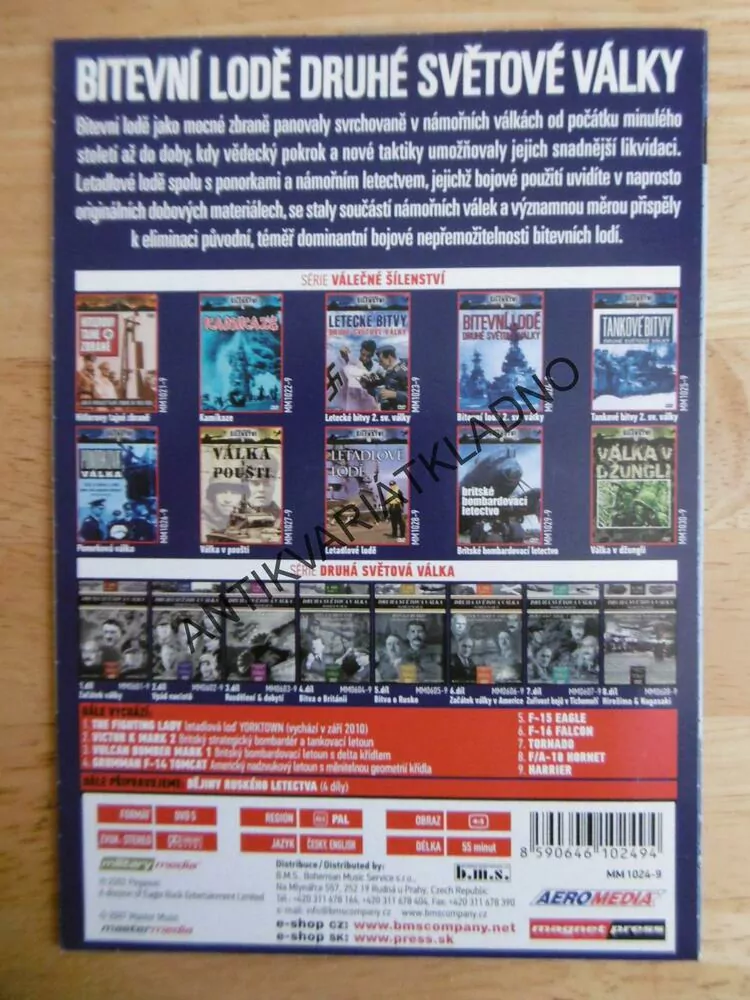 BITEVNÍ LODĚ DRUHÉ SVĚTOVÉ VÁLKY, VÁLEČNÉ ŠÍLENSTVÍ 4., DOKUMENT DVD FILM 2.SVĚT.VÁLKA