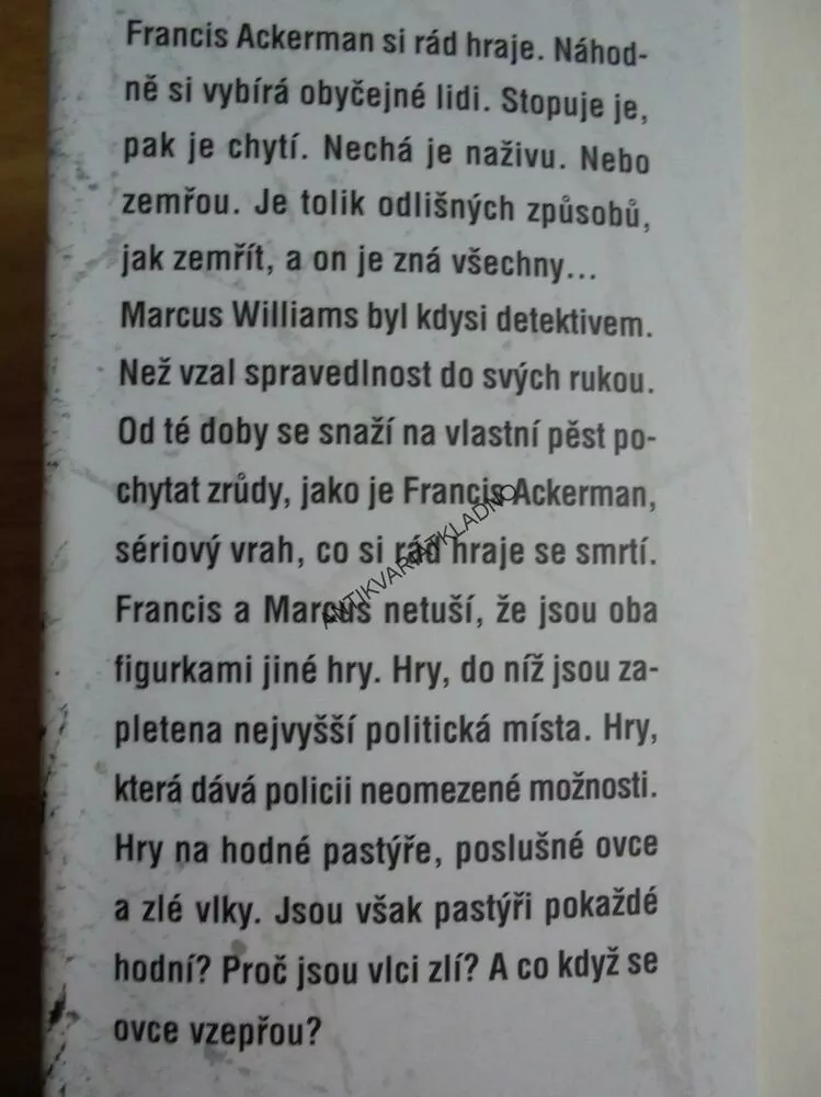 PASTÝŘ SMRTI, ETHAN CROSS, NORD THRILLER, **an