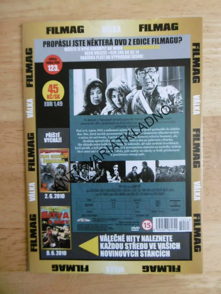 ČERNÝ DÉŠŤ, DOKUMENT DVD FILM 2.SVĚT.VÁLKA