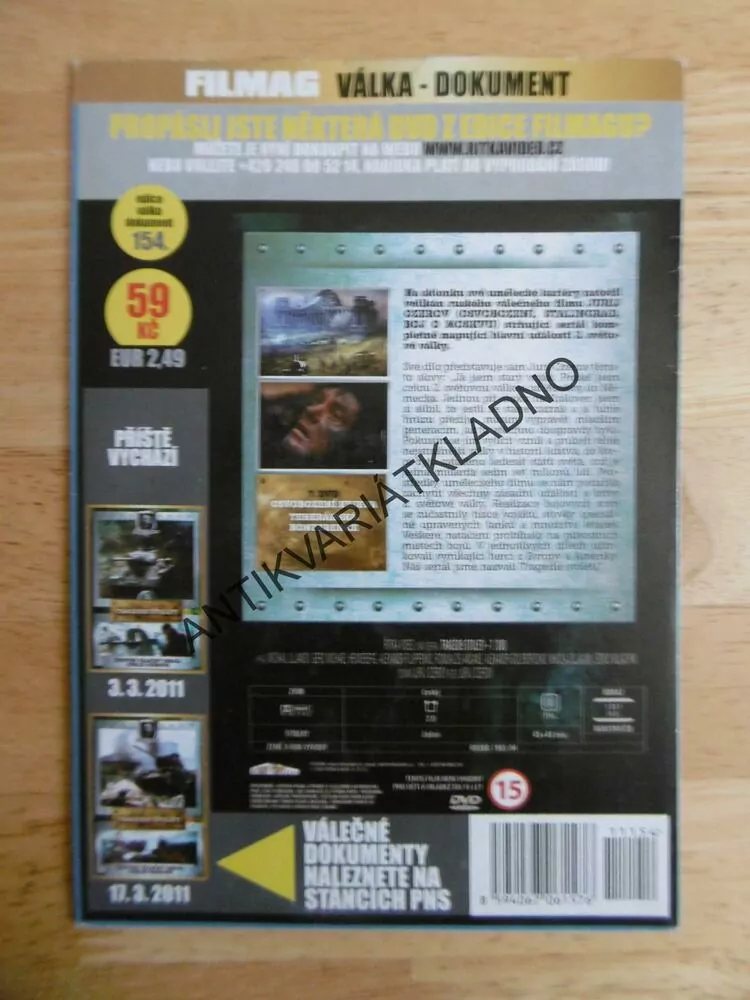 TRAGÉDIE STOLETÍ, 7., JURIJ OZEROV,,DOKUMENT DVD FILM 2.SVĚT.VÁLKA