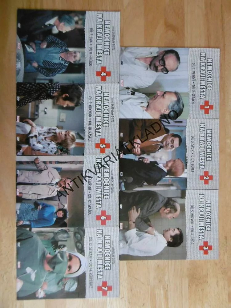 NEMOCNICE NA KRAJI MĚSTA, 1-14, DVD FILM 7 KS