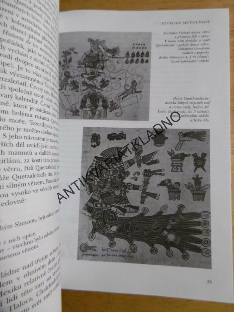 AZTÉCKÉ A MAYSKÉ MÝTY, KARL TAUBE, BÁJNÁ MINULOST