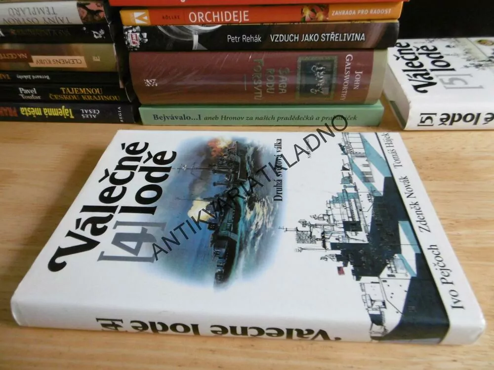 VÁLEČNÉ LODĚ 4., DRUHÁ SVĚTOVÁ VÁLKA, PEJČOCH, NOVÁK, HÁJEK, **an