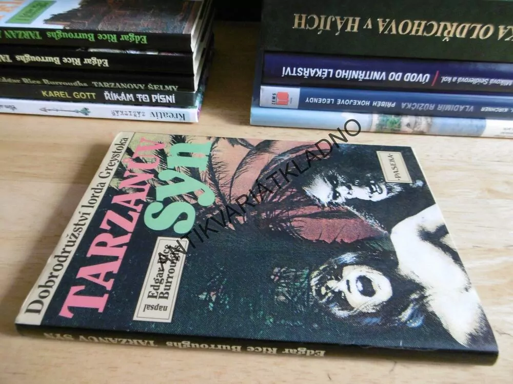 TARZAN TARZANŮV SYN, 4., DOBRODRUŽSTVÍ LORDA GREYSTOKA, EDGAR RICE BURROUGHS, **an