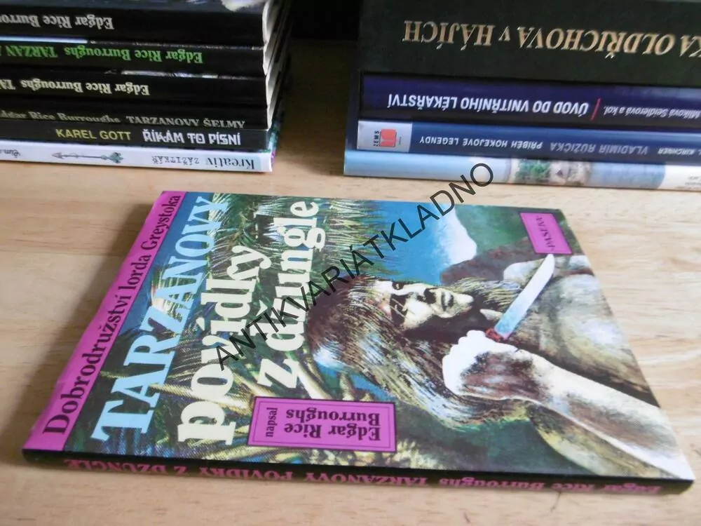 TARZAN POVÍDKY Z DŽUNGLE, 6., DOBRODRUŽSTVÍ LORDA GREYSTOKA, EDGAR RICE BURROUGHS, **an