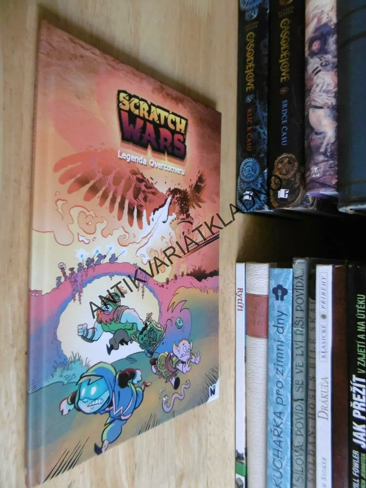 SCRATCH WARS, LEGENDA OVERCORNERU, ČESKY, NOTRE GAME, MICHAL OPITZ, DAN ČERNÝ