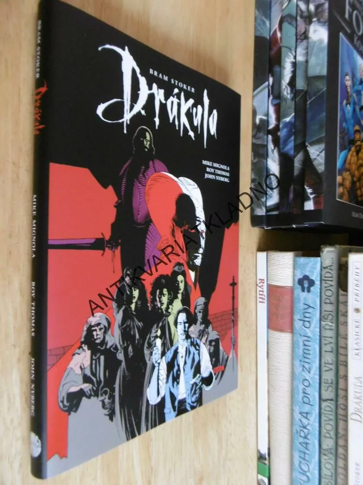 DRÁKULA, BRAM STOKER, MIKE MIGNOLA, KOMIKS, **an