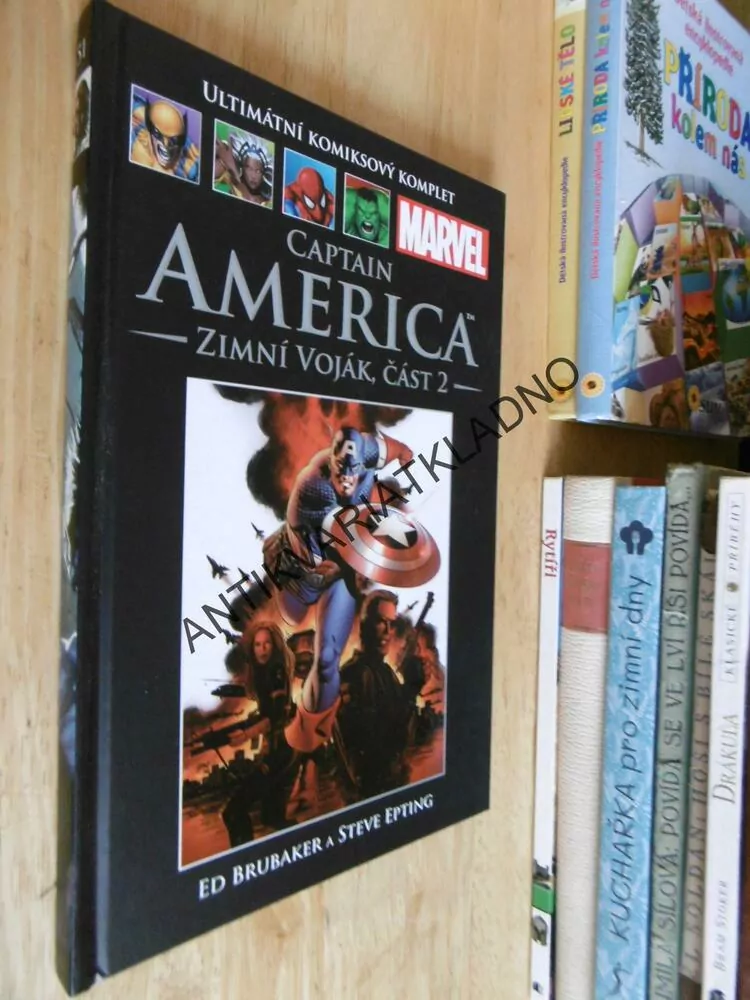 CAPTAIN AMERICA, KAPITÁN AMERICA,ZIMNÍ VOJÁK, 2., KOMIKS MARVEL 51.