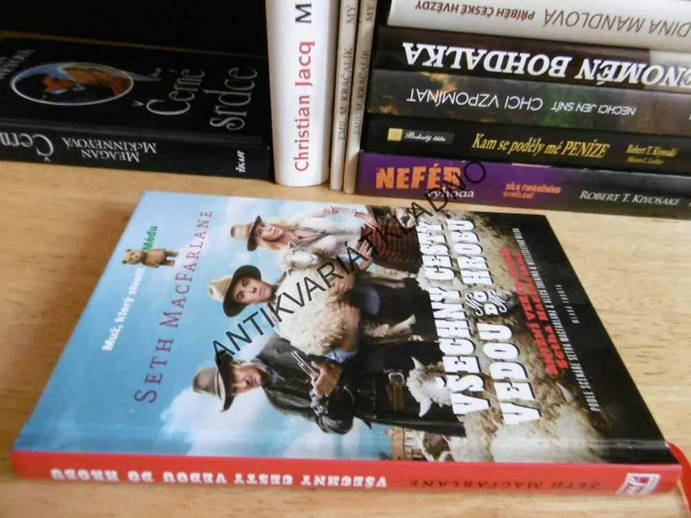 VŠECHNY CESTY VEDOU DO HROBU, KNIŽNÍ VERZE FILMU SETHA MACFARLANA, **an