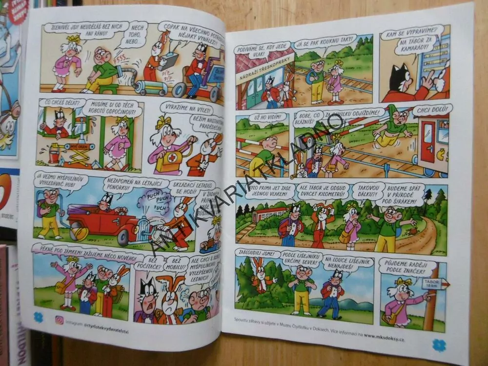 ČTYŘLÍSTEK 657 - VYNÁLEZY POD ZÁMKEM