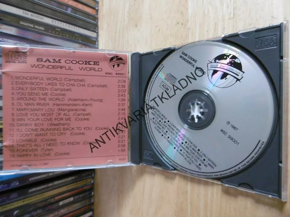 SAM COOKE, WONDERFUL WORLD, CD