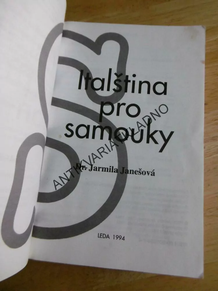 ITALŠTINA PRO SAMOUKY, + SLOVNÍK, ITALSKY, ITÁLIE, **an