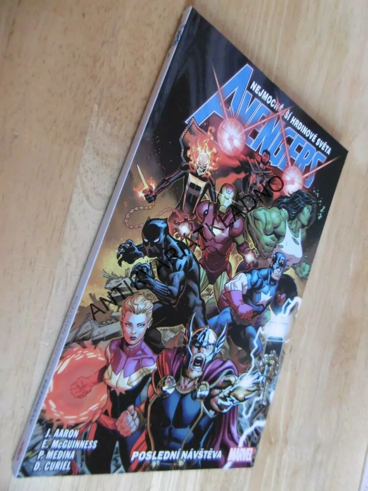 AVENGERS, POSLEDNÍ NÁVŠTĚVA, KOMIKS MARVEL 1., **an