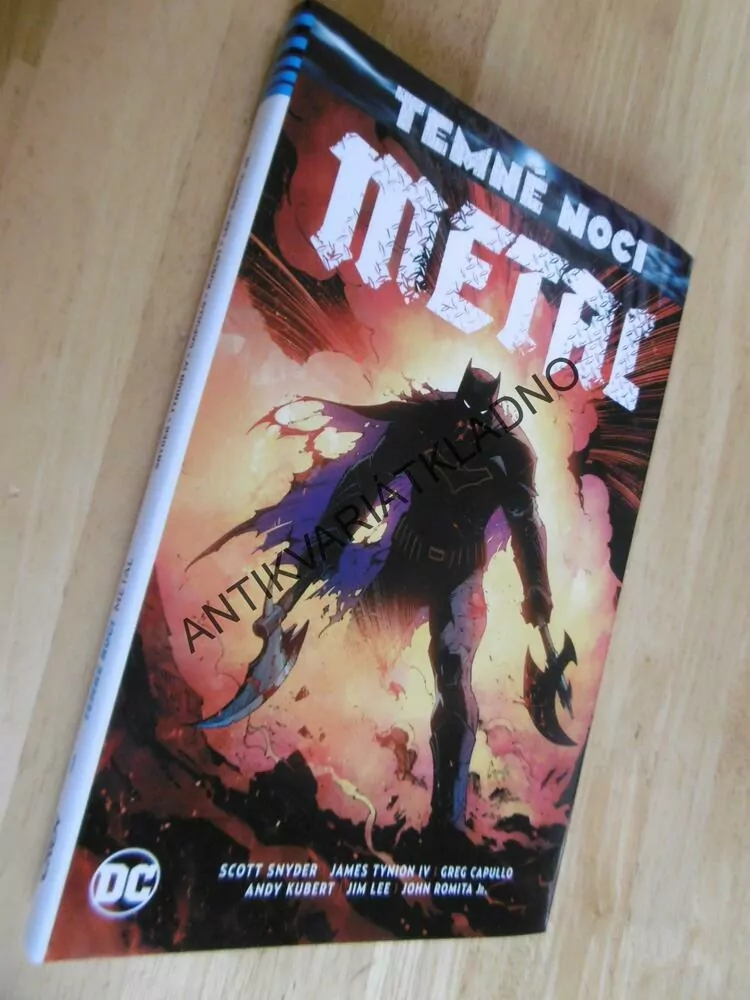 TEMNÉ NOCI,METAL,1., SNYDER, TYNION, CAPULLO, KOMIKS DC, CREW