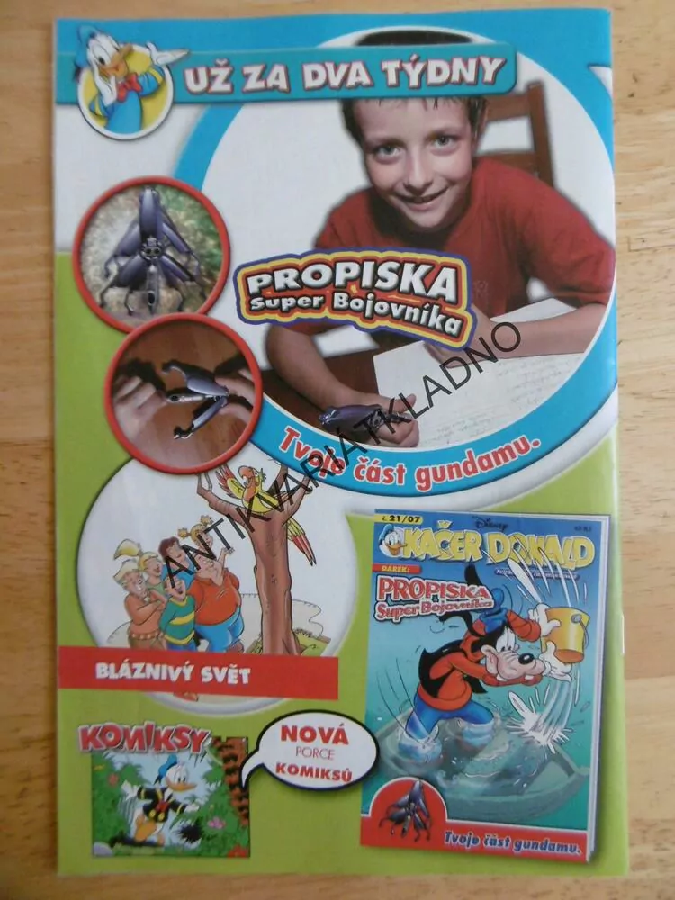 KAČER DONALD, 20/07, komiks DISNEY