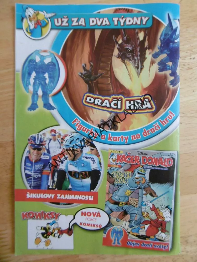 KAČER DONALD, 26/07, komiks DISNEY