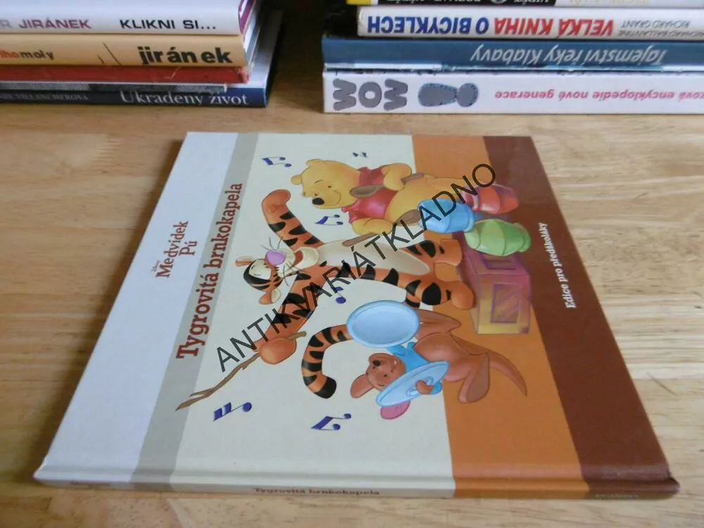 TYGROVITÁ BRNKOKAPELA, MEDVÍDEK PÚ, WALT DISNEY