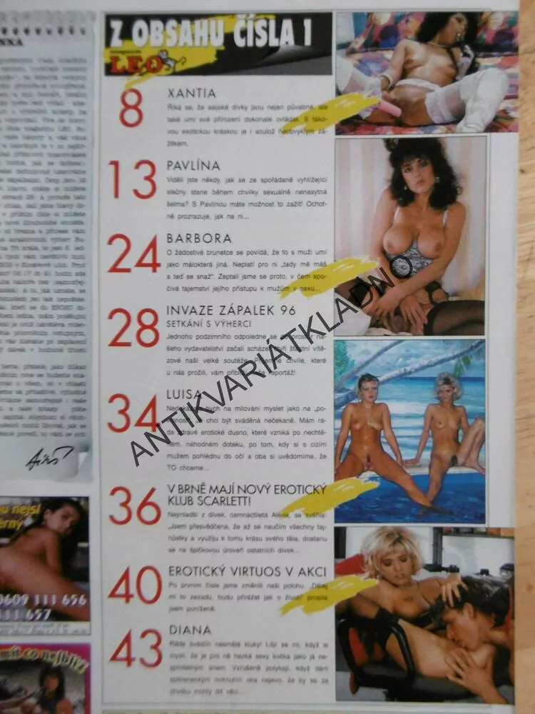 LEO, LÁKAVÉ EROTICKÉ OSVĚŽENÍ, 1/1997