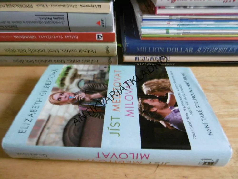 JÍST, MEDITOVAT, MILOVAT, ELIZABETH GILBERTOVÁ, **an